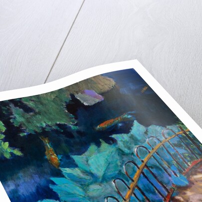 Koi and Hostas, 2012 by Marco Cazzulini