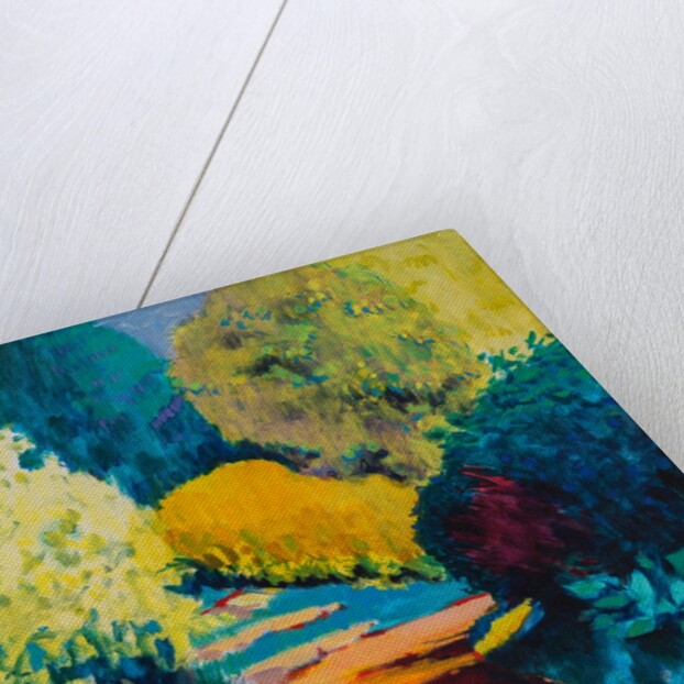 Orange Path by Marco Cazzulini