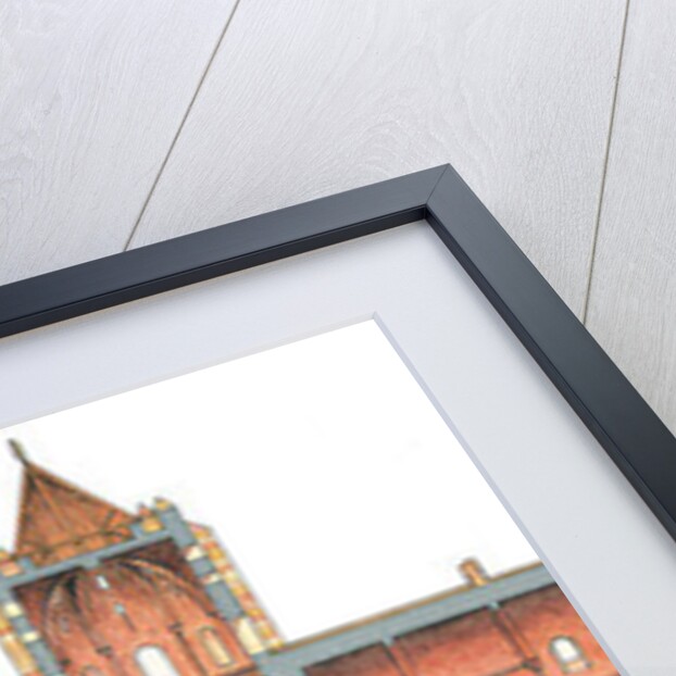 Santiago de Compostela, Romanesque Cathedral. Lenghtwise cut by Fernando Aznar Cenamor