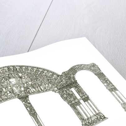 Portico de la Gloria. Santiago de Compostela Cathedral, Spain by Fernando Aznar Cenamor