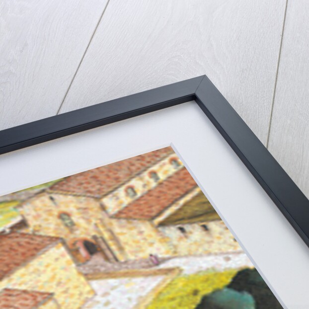 Santiago de Compostela, 9th century Shrine. Reconstruction. Spain by Fernando Aznar Cenamor