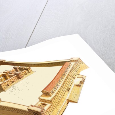 Temple in Jerusalem. Herod's Temple by Fernando Aznar Cenamor