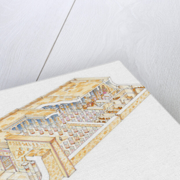 Egyptian Temple by Fernando Aznar Cenamor