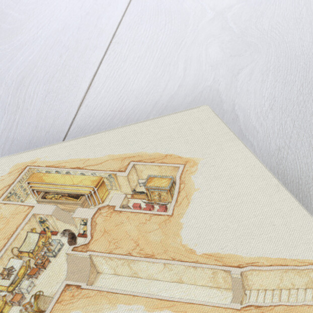 Tutankhamun's Tomb by Fernando Aznar Cenamor