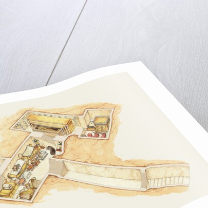 Tutankhamun's Tomb by Fernando Aznar Cenamor