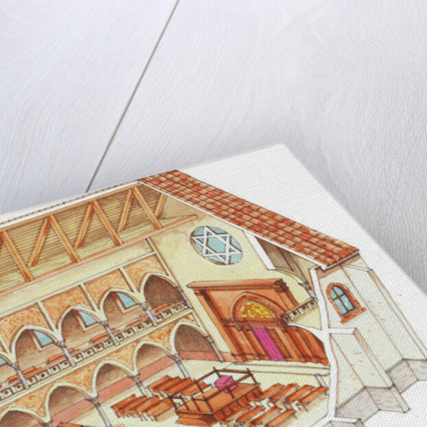 Synagogue. 15th century. Central Europe by Fernando Aznar Cenamor