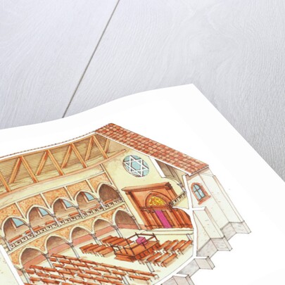 Synagogue. 15th century. Central Europe by Fernando Aznar Cenamor