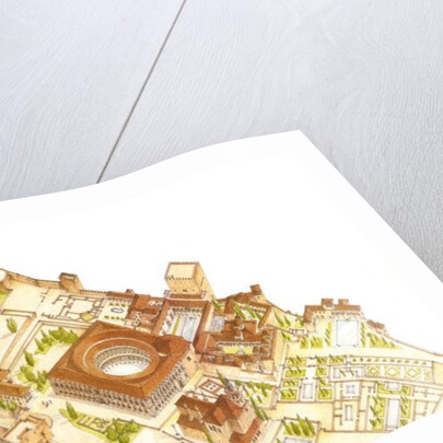 Alhambra, Granada, Spain. Castle and palaces by Fernando Aznar Cenamor