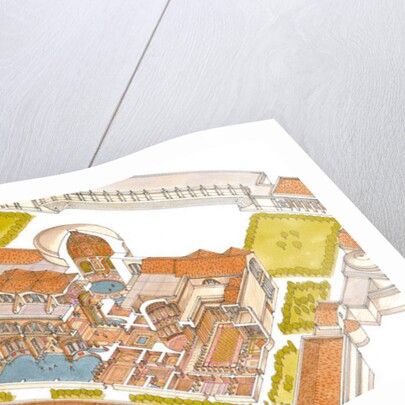 Caracalla baths, Rome by Fernando Aznar Cenamor