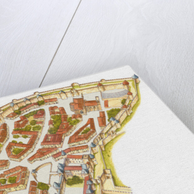 Carcassonne, France. Aerial view, 2014 by Fernando Aznar Cenamor