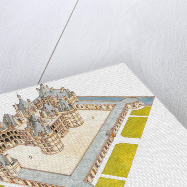 Chateau de Chambord, Chambord, Loir-et-Cher, France by Fernando Aznar Cenamor