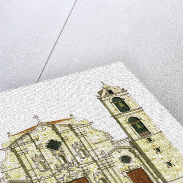 La Habana Cathedral. Cuba by Fernando Aznar Cenamor