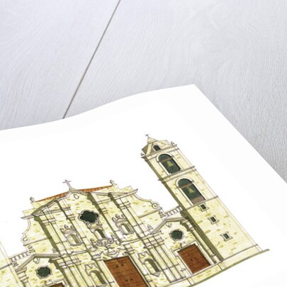 La Habana Cathedral. Cuba by Fernando Aznar Cenamor