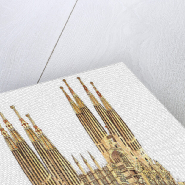 The Holy Family, Antonio Gaudi. Barcelona, Spain by Fernando Aznar Cenamor