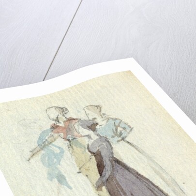 Three women, c.1825 by English School