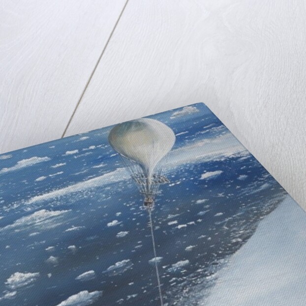 Antarctica's first Aeronaut Captain Scott 4th February 1902, 2005 by Vincent Alexander Booth