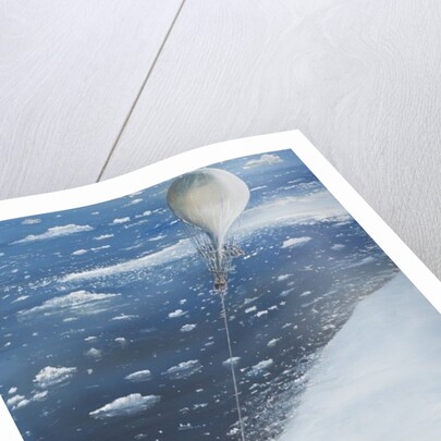 Antarctica's first Aeronaut Captain Scott 4th February 1902, 2005 by Vincent Alexander Booth