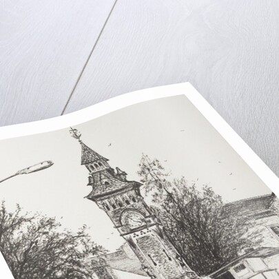 Clock Tower Hay on Wye, 2007 by Vincent Alexander Booth