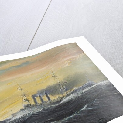 Emden rides waves of the Indian Ocean 1914, 2011 by Vincent Alexander Booth