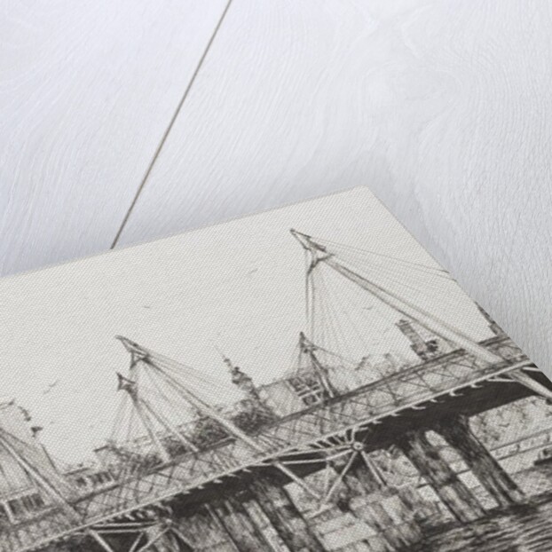 Hungerford Bridge London, 2006, by Vincent Alexander Booth