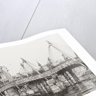 Hungerford Bridge London, 2006, by Vincent Alexander Booth