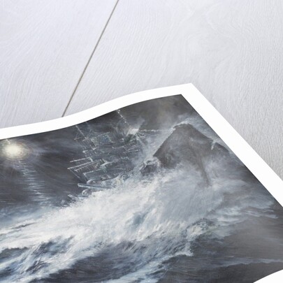 Surprised By Starshell Scharnhorst at North Cape, 2008 by Vincent Alexander Booth