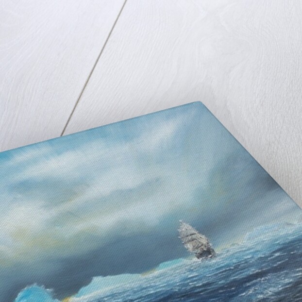 Ice Dominion, Terra Nova passes Ice Burgs, 2014 by Vincent Alexander Booth