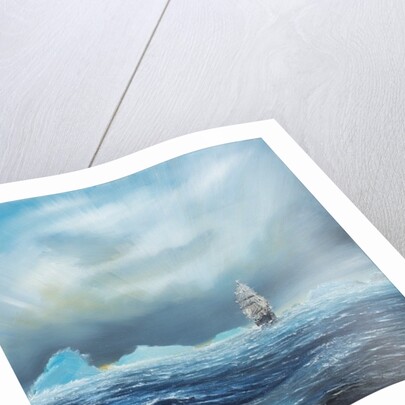 Ice Dominion, Terra Nova passes Ice Burgs, 2014 by Vincent Alexander Booth