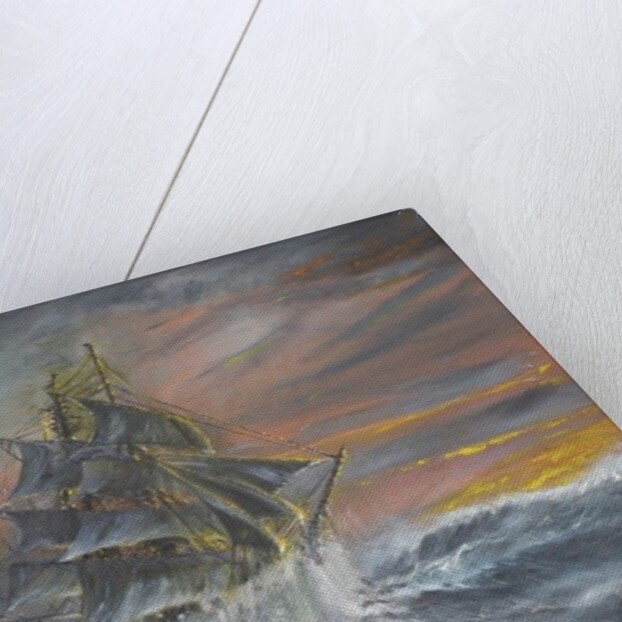 Terra Nova in fierce Gale at dawn Dec 2nd 1910, 2007 by Vincent Alexander Booth