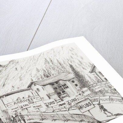 Sierre to Zinal Mountain Race, The Finish, 2009 by Vincent Alexander Booth