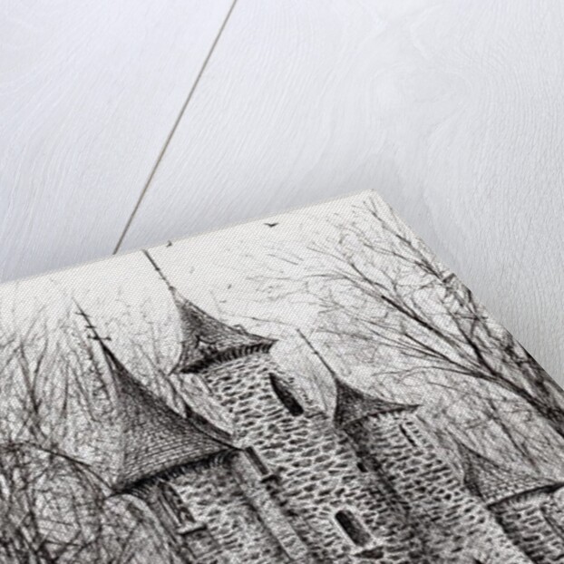 Gatehouse of The Castle in the forest of Findhorn, 2006 by Vincent Alexander Booth