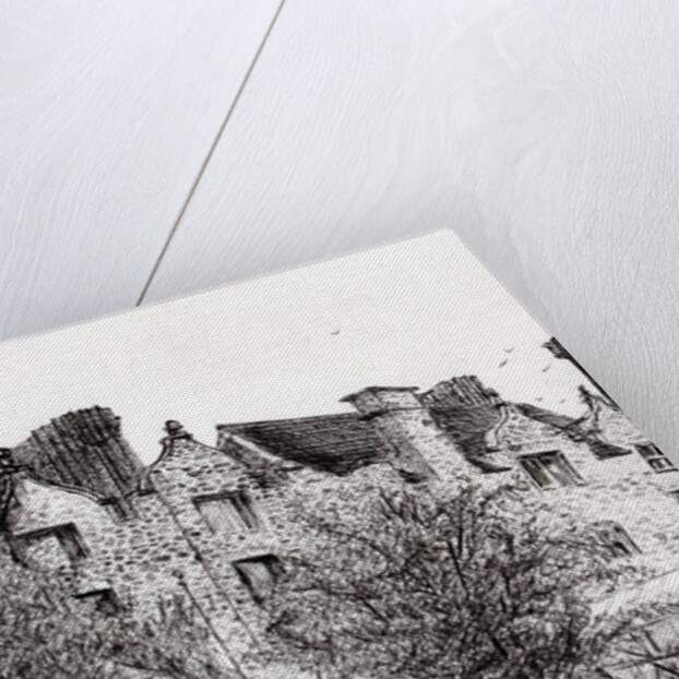 Castle ruin Hay on Wye, 2007 by Vincent Alexander Booth