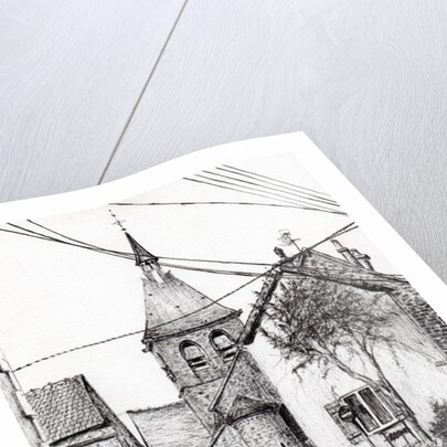 Church in Laignes France, 2007 by Vincent Alexander Booth