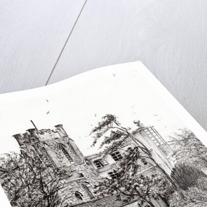 View from St Catherines school Ventnor I.O.W., 2011 by Vincent Alexander Booth