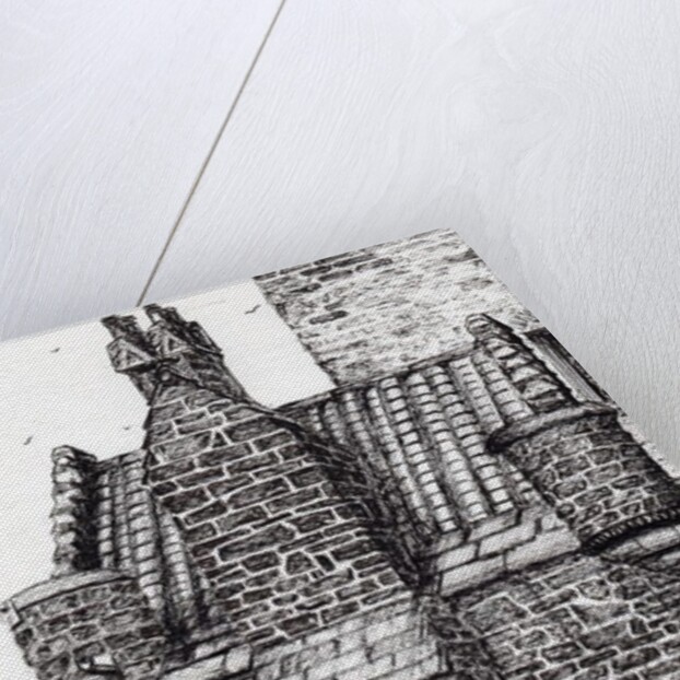 Wallace monument the small house, 2007 by Vincent Alexander Booth