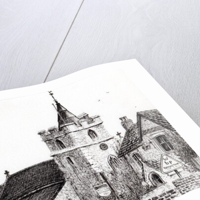 Brighstone Church I.O.W., 2008 by Vincent Alexander Booth