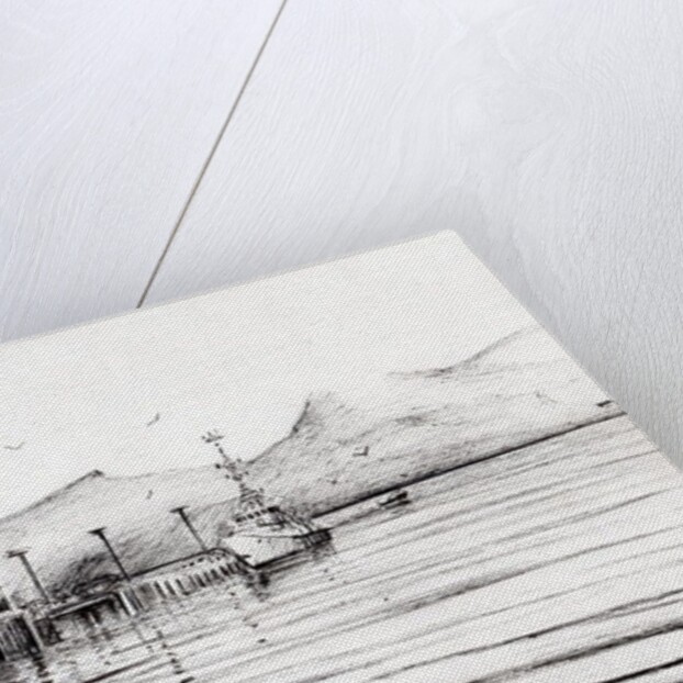 Customs boat at Oban, 2007 by Vincent Alexander Booth