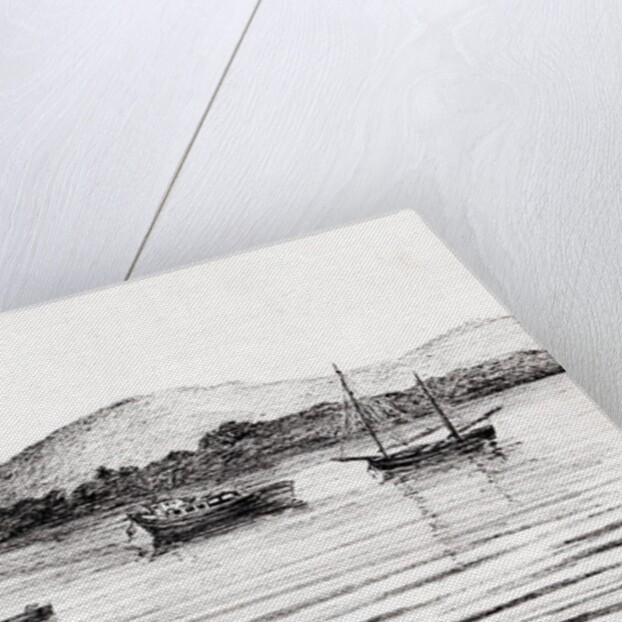 Boats off Iona, 2007 by Vincent Alexander Booth