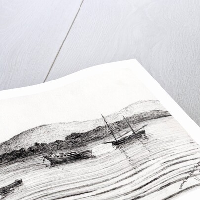 Boats off Iona, 2007 by Vincent Alexander Booth