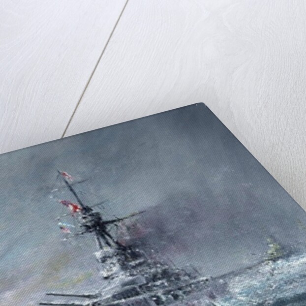 Equal-Speed-Charlie-London, HMS Iron Duke signals at Jutland 1916, 2015 by Vincent Alexander Booth