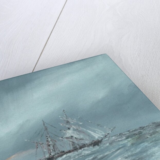 The Mary Celeste adrift December 5th 1872, 2016 by Vincent Alexander Booth