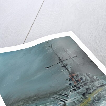 SMS Friedrich der Grosse at Jutland 1916, 2016 by Vincent Alexander Booth