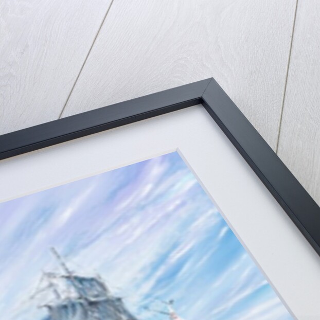 James Clark Ross discovers Antarctic Ice Shelf Jan 1841, 2016 by Vincent Alexander Booth