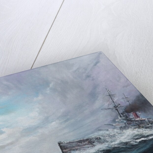 Iron Dog's Brother SMS Lutzow 1916, 2016 by Vincent Alexander Booth