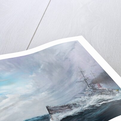 Iron Dog's Brother SMS Lutzow 1916, 2016 by Vincent Alexander Booth