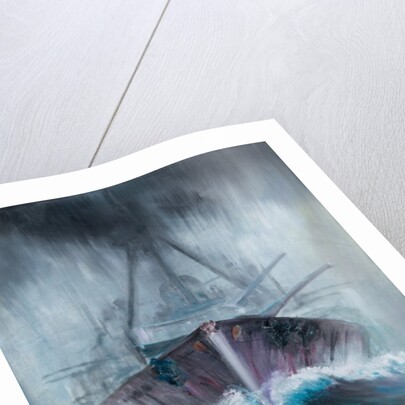 Battlecruiser Derfflinger 1918, 2016 by Vincent Alexander Booth