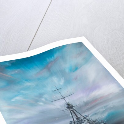 Iron Dog - SMS Derfflinger 1917, 2016 by Vincent Alexander Booth