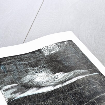 The Castle in the Forest of Findhorn, Monty window, 2006 by Vincent Alexander Booth