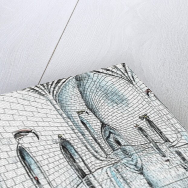 The Castle in the Forest of Findhorn, mirror floor, 2006 by Vincent Alexander Booth