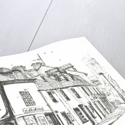 Tilting buildings Cambridge, 2003 by Vincent Alexander Booth